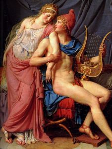 Hélène et Pâris, Jacques-Louis David, 1788, Musée du Louvre, Paris